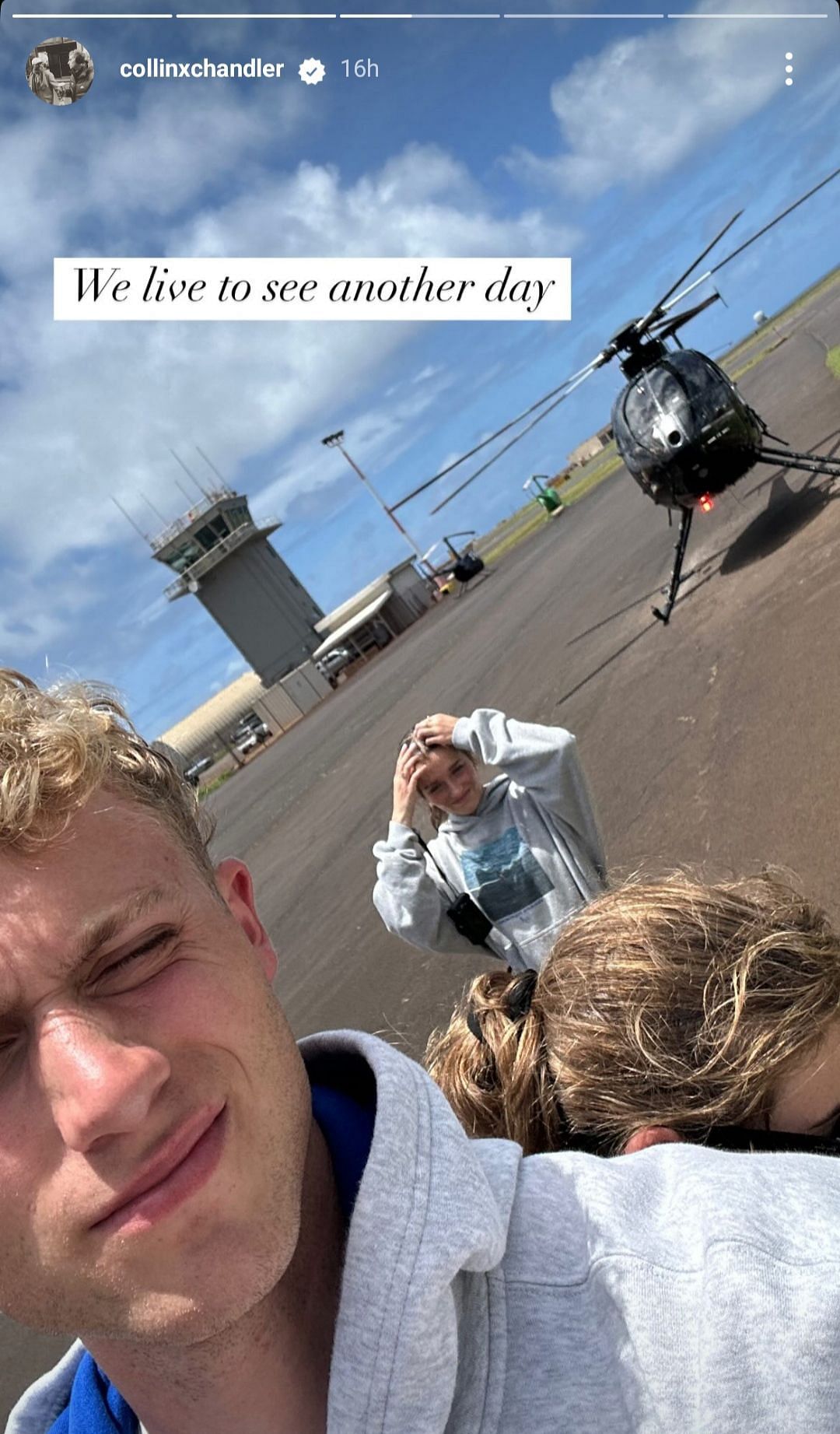 Chandler's IG stories